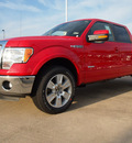 ford f 150 2012 red 2wd gasoline 6 cylinders 2 wheel drive automatic 77505