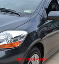 toyota yaris 2010 black sedan gasoline 4 cylinders front wheel drive automatic 76051