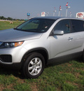 kia sorento 2012 silver lx gasoline 4 cylinders front wheel drive automatic with overdrive 77802