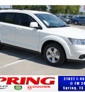 dodge journey 2011 white suv mainstreet flex fuel 6 cylinders all whee drive automatic 77388