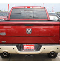 ram ram pickup 1500 2012 deep cherry red cry laramie longhorn gasoline 8 cylinders 2 wheel drive automatic 77388