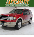 ford expedition 2008 red suv eddie bauer gasoline 8 cylinders 2 wheel drive automatic with overdrive 77630