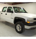 chevrolet silverado 2500hd 2001 white gasoline 8 cylinders 4 wheel drive automatic with overdrive 77630