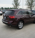 acura mdx 2010 dk  red suv mdx gasoline 6 cylinders all whee drive automatic 76137