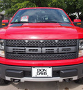 ford f 150 2012 red svt raptor gasoline 8 cylinders 4 wheel drive automatic 76011