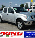 nissan frontier 2010 silver le gasoline 6 cylinders 2 wheel drive automatic 77388