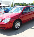 chrysler sebring 2010 dk  red sedan touring gasoline 4 cylinders front wheel drive 4 speed automatic 77388