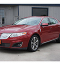 lincoln mks 2009 red sedan gasoline 6 cylinders front wheel drive automatic 77706