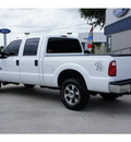 ford f 250 super duty 2011 white xlt biodiesel 8 cylinders 4 wheel drive automatic 77706