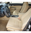 honda accord 2012 black sedan lx gasoline 4 cylinders front wheel drive automatic 77339