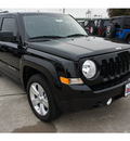 jeep patriot 2012 black clear coa suv latitude gasoline 4 cylinders 2 wheel drive automatic 77338