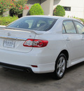 toyota corolla 2011 white sedan s gasoline 4 cylinders front wheel drive automatic with overdrive 77074