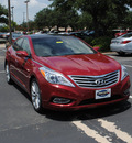 hyundai azera 2012 red sedan gasoline 6 cylinders front wheel drive not specified 75075