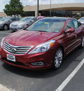 hyundai azera 2012 red sedan gasoline 6 cylinders front wheel drive not specified 75075