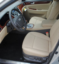 hyundai genesis 2012 lt  gray sedan gasoline 6 cylinders rear wheel drive automatic 75075