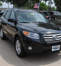 hyundai santa fe 2012 black suv gasoline 4 cylinders front wheel drive automatic 75075