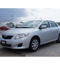 toyota corolla 2010 silver sedan le gasoline 4 cylinders front wheel drive automatic 79029
