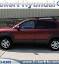 hyundai tucson 2008 dk  red suv se gasoline 6 cylinders all whee drive automatic 76210
