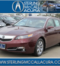 acura tl 2012 dk  red sedan w tech gasoline 6 cylinders front wheel drive automatic with overdrive 77074