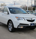 acura mdx 2012 white suv w tech gasoline 6 cylinders all whee drive automatic with overdrive 77074