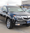 acura mdx 2012 black suv w tech gasoline 6 cylinders all whee drive automatic with overdrive 77074