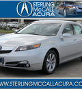 acura tl 2012 silver sedan gasoline 6 cylinders front wheel drive automatic with overdrive 77074