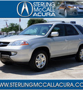 acura mdx 2002 silver suv gasoline 6 cylinders all whee drive automatic 77074