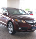 acura rdx 2013 burgundy suv w tech gasoline 6 cylinders front wheel drive automatic with overdrive 77074