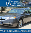 acura tl 2010 dk  gray sedan w tech gasoline 6 cylinders front wheel drive automatic with overdrive 77074