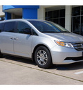 honda odyssey 2012 silver van ex l gasoline 6 cylinders front wheel drive automatic 77339