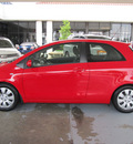 toyota yaris 2008 red hatchback gasoline 4 cylinders front wheel drive 5 speed manual 77477