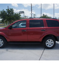 dodge durango 2007 red suv sxt gasoline 6 cylinders rear wheel drive 4 speed automatic 77338