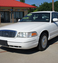 ford crown victoria 2000 white sedan gasoline v8 rear wheel drive automatic with overdrive 75141