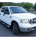 ford f 150 2008 white xlt gasoline 8 cylinders 2 wheel drive automatic 78501