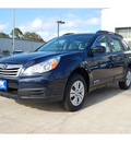 subaru outback 2012 dk  blue wagon 2 5i gasoline 4 cylinders all whee drive automatic with overdrive 77627