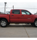 toyota tacoma 2010 red v6 4x4 off road gasoline 6 cylinders 4 wheel drive automatic 78757