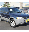 ford escape 2002 blue suv xlt choice gasoline 6 cylinders front wheel drive automatic 78550