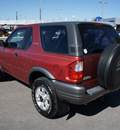 isuzu rodeo sport 2001 red suv gasoline 6 cylinders rear wheel drive automatic 76087