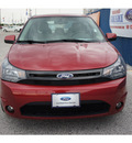ford focus 2011 sangria red sedan sport ses gasoline 4 cylinders front wheel drive automatic 77532