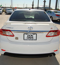 toyota corolla 2011 white sedan s gasoline 4 cylinders front wheel drive automatic 76011