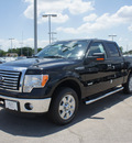 ford f 150 2012 black xlt gasoline 6 cylinders 2 wheel drive 6 speed automatic 75235