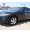 honda crosstour 2012 black wagon gasoline 6 cylinders front wheel drive 5 speed automatic 77025