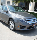 ford fusion 2012 silver sedan 4dr sdn se fwd gasoline 4 cylinders front wheel drive 6 speed automatic 75070