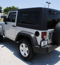 jeep wrangler 2012 silver suv sport gasoline 6 cylinders 4 wheel drive automatic 76011