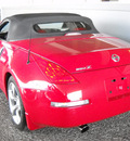 nissan 350z 2007 red gasoline 6 cylinders rear wheel drive automatic 79925