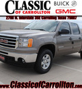 gmc sierra 1500 2012 brown sle flex fuel 8 cylinders 4 wheel drive automatic 75007