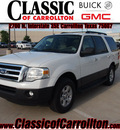 ford expedition 2011 white suv xl flex fuel 8 cylinders 2 wheel drive 6 speed automatic 75007