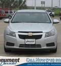chevrolet cruze 2012 silver sedan eco gasoline 4 cylinders front wheel drive automatic 77503