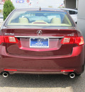 acura tsx 2012 dk  red sedan w tech gasoline 4 cylinders front wheel drive automatic with overdrive 77074