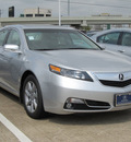 acura tl 2012 silver sedan gasoline 6 cylinders front wheel drive automatic with overdrive 77074